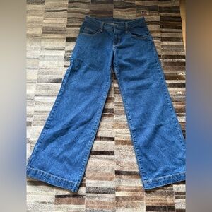 Classic Brandy Melville/ J.Galt  Blue Wide-Leg Women Jeans